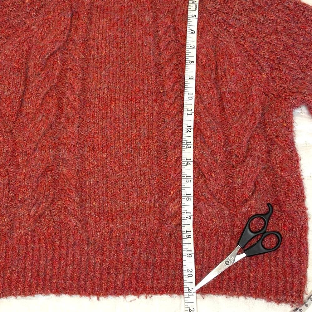 Universal Thread Rust Textured Pullover Sweater X… - image 8